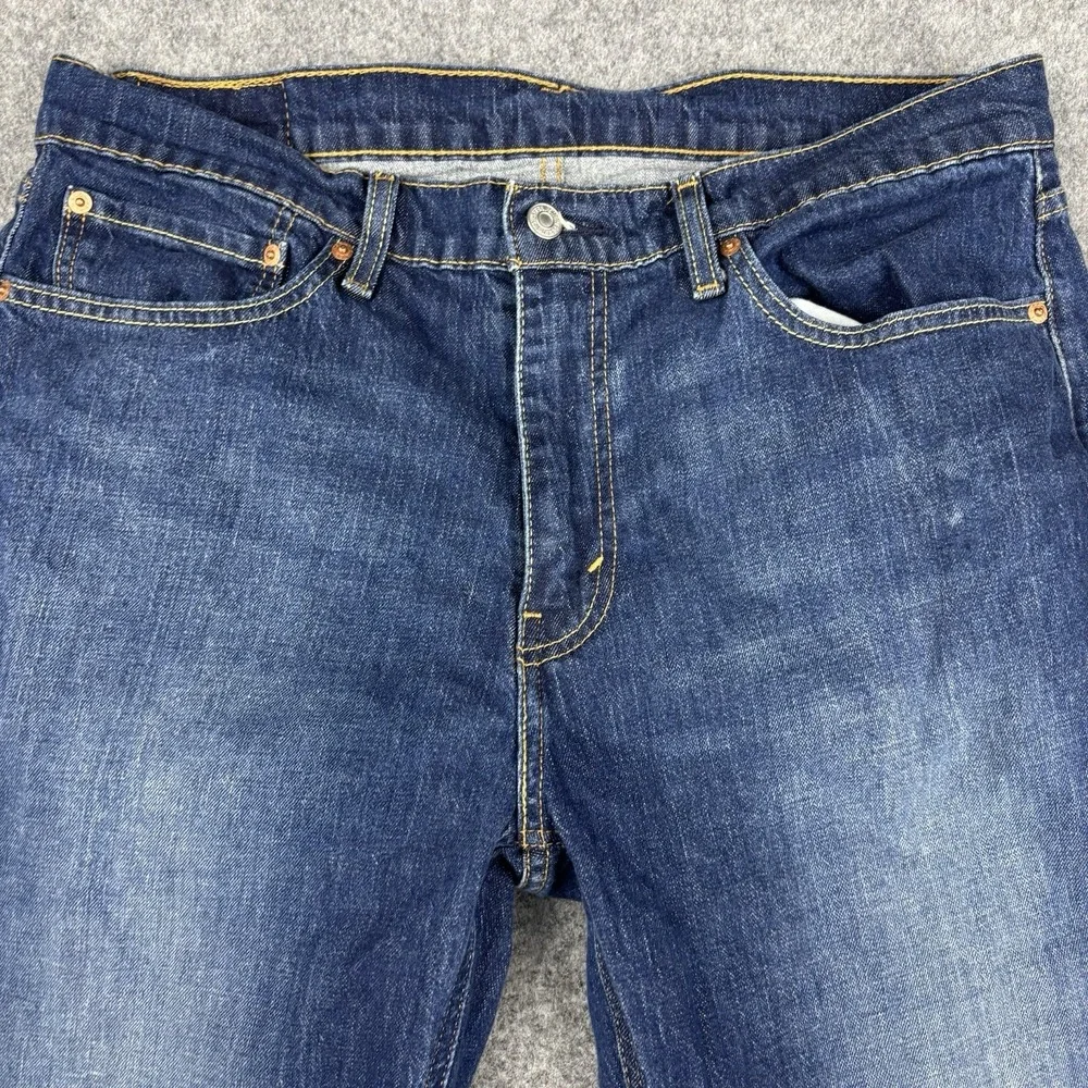 Levi's‎ 541 Jeans Men's 36x32 Athletic Taper Dark Wash Stretch Denim Casual Blue